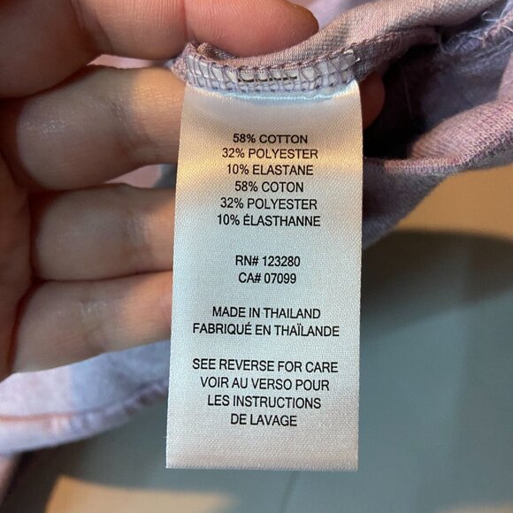 Travis Mathew Men 2XL 1/4 Zip Golf Pullover Top Purple Stripe Performance Stretc - Picture 5 of 9